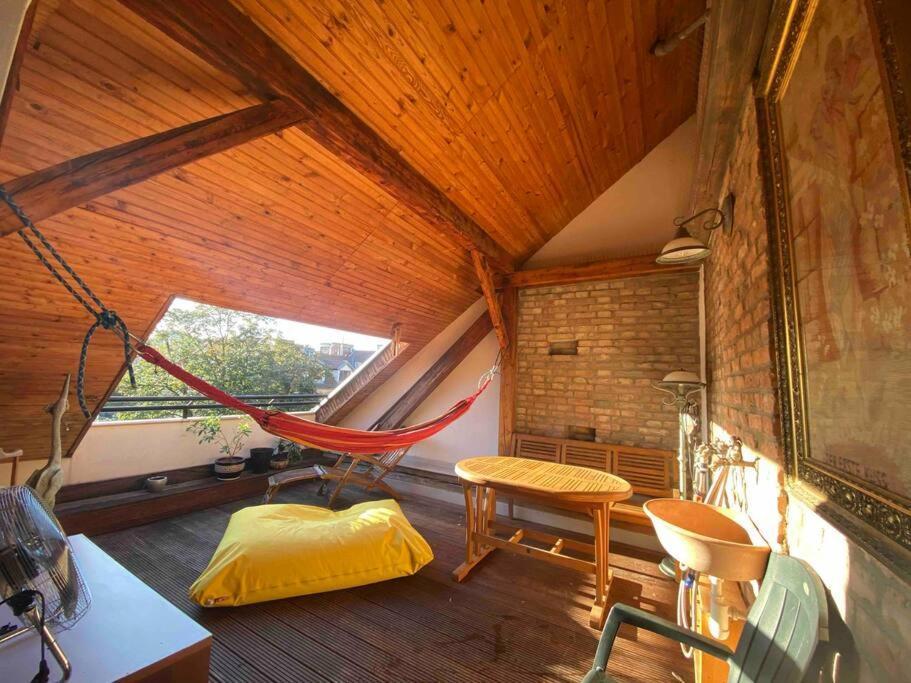 Rooftop 180M2 Loft With Private Sauna, براتسيلافا المظهر الخارجي الصورة